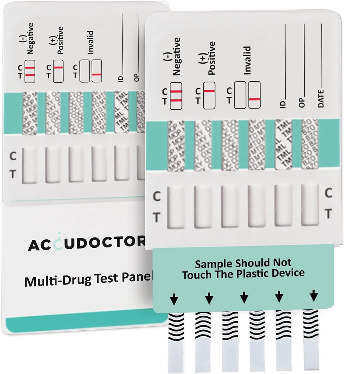 Pack 3 Test Multidrogas Accudoctor Saliva 3 Drogas COC THC MET – Lidertest
